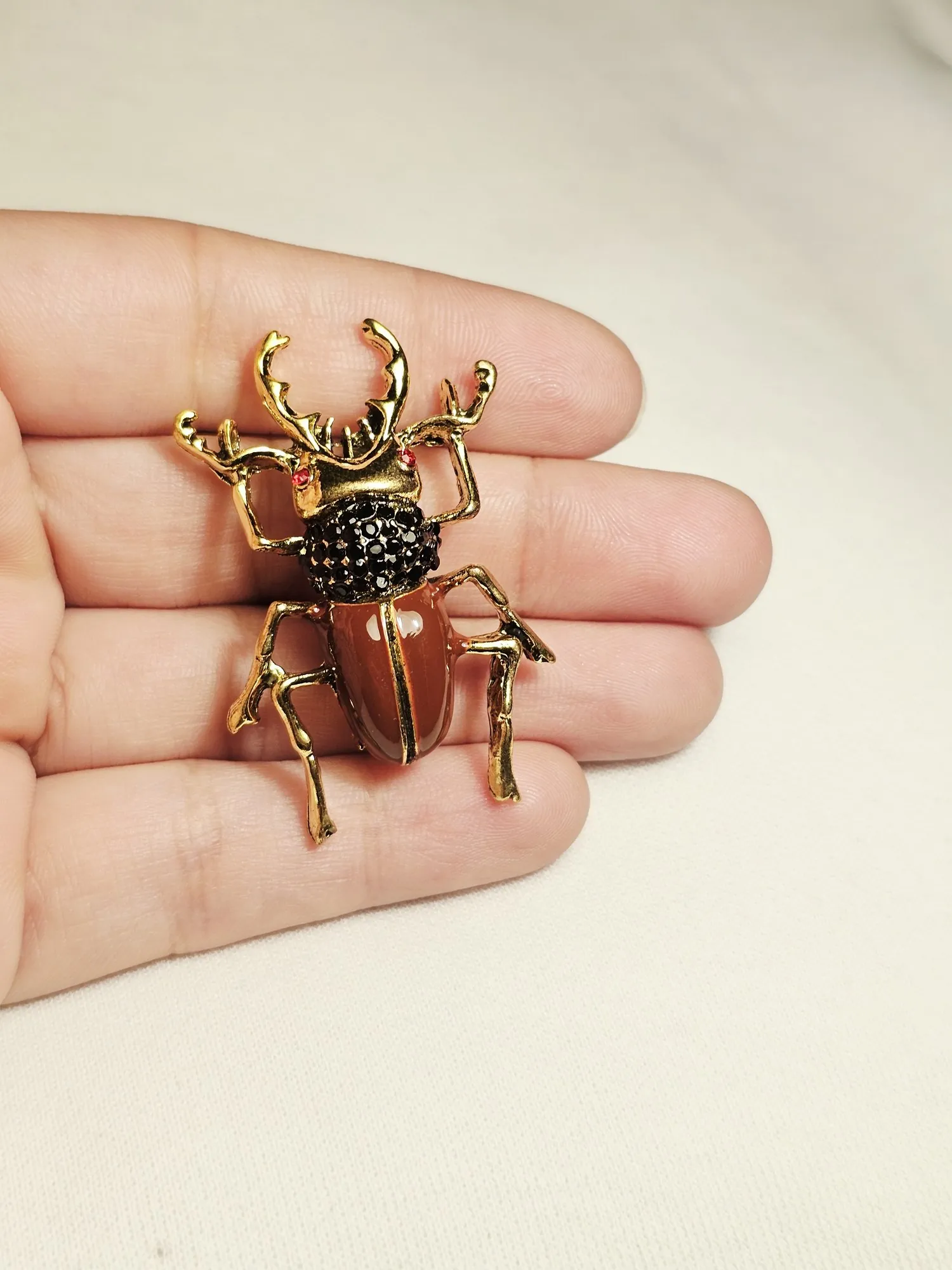 Burgundy Beetle view 2