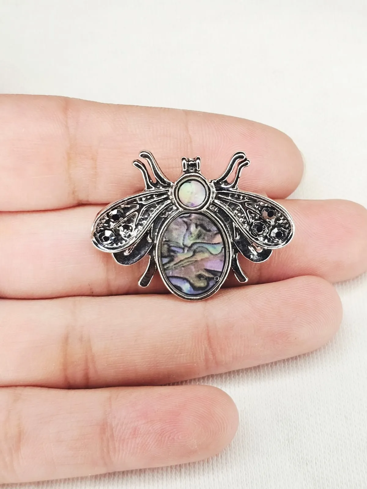 Enamel Bee view 2