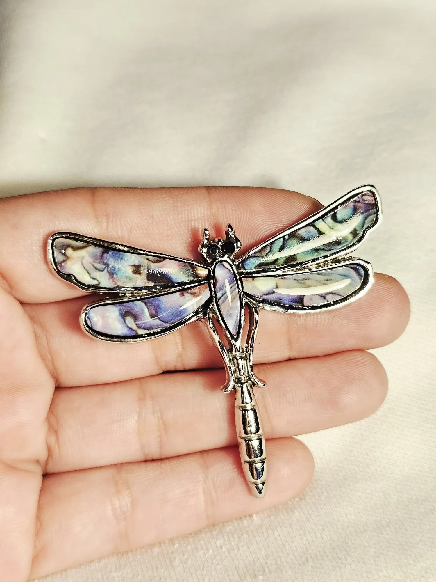 Enamel Dragonfly view 2